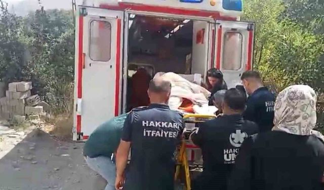 140 kiloluk hasta için itfaiye ekipleri seferber oldu