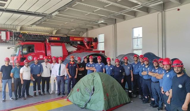 AFAD'ın afet eğitimleri sürüyor
