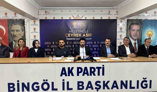 AK Parti Bingöl İl Başkanı Seven: '25 yıldır, Türkiye'yi her alanda büyütmenin ve güçlendirmenin mücadelesini verdik'