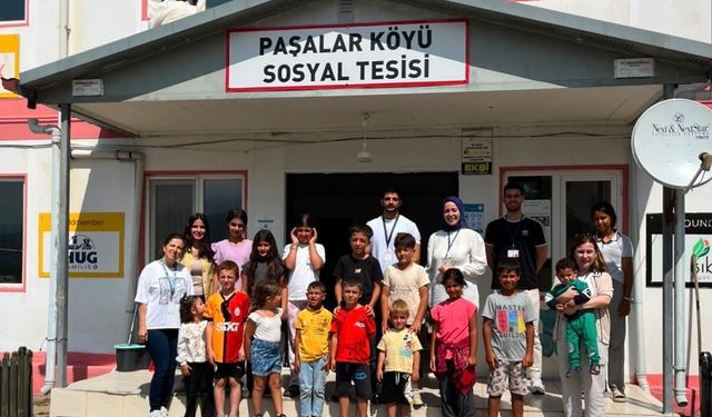 Akçakoca'da tarım işçilerinin çocuklarına sağlık taraması