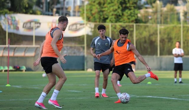 Alanyaspor, Beşiktaş maçı hazırlıklarına başladı