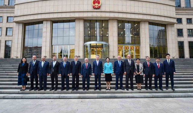 Anayasa Mahkemesi Başkanı Özkaya'dan Çin'e çalışma ziyareti