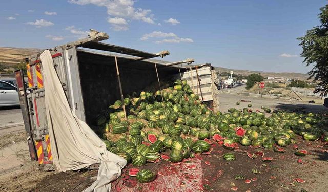 Ankara'da iki farklı tır kazası