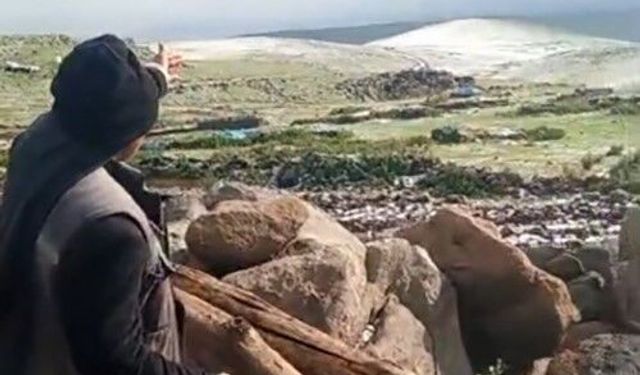 Arpaçay'ı dolu vurdu: Yayladaki vatandaşlar hazırlıksız yakalandı