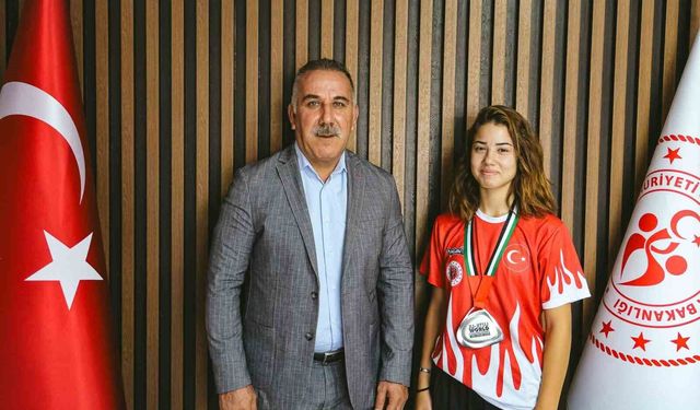 Aydınlı genç sporcu jujitsuda dünya 2'ncisi oldu
