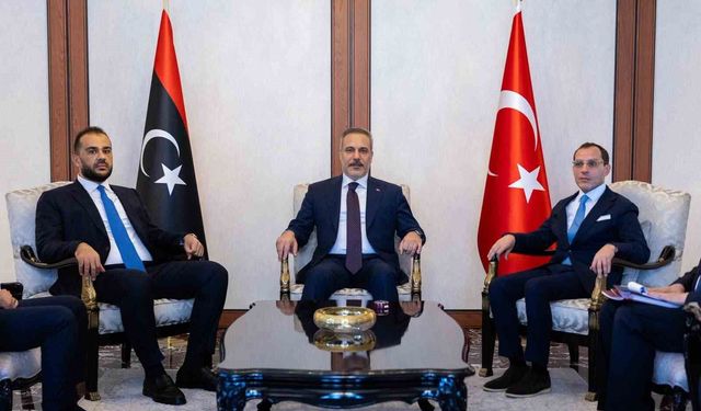 Bakan Fidan, Libya Milli Birlik Hükümeti Başbakanı'nın Ulusal Güvenlik Danışmanı Dibeybe ve Libya Milli Birlik Hükümeti Savunma Bakan Vekili Zubi ile görüştü