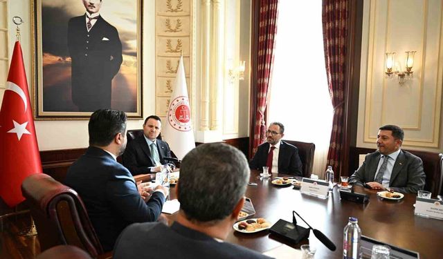 Bakan Gürlek, Nevşehir heyetini kabul etti