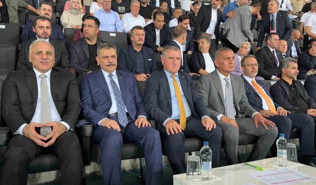 Bakanlar ve TFF Başkanı Amedspor-Erzurumspor maçını tribünde takip etti