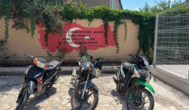 Balıkesir'de jandarma dedektifi motosiklet hırsızlarına göz açtırmadı