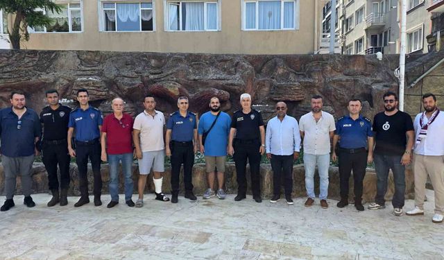 Bandırmaspor taraftarlarıyla güvenlik toplantısı düzenlendi