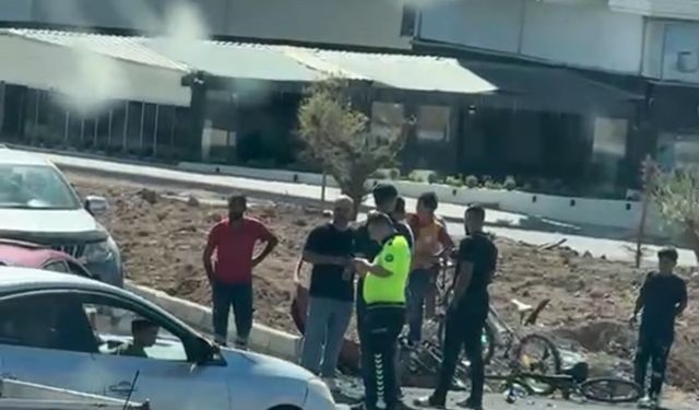 Batman'da otomobil ile bisiklet çarpıştı: 2 yaralı