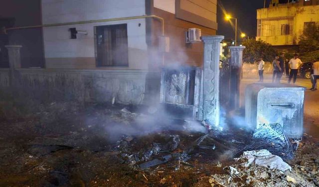 Batman'da trafo yangını
