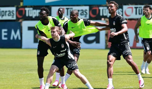 Beşiktaş'ta Hradec Kralove maçı hazırlıkları devam etti