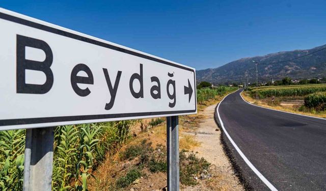 Beydağ'ın yıllardır beklediği yol hizmete açıldı