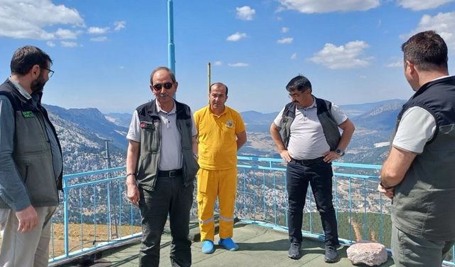 Beyşehir'de yeşil vatan nöbeti