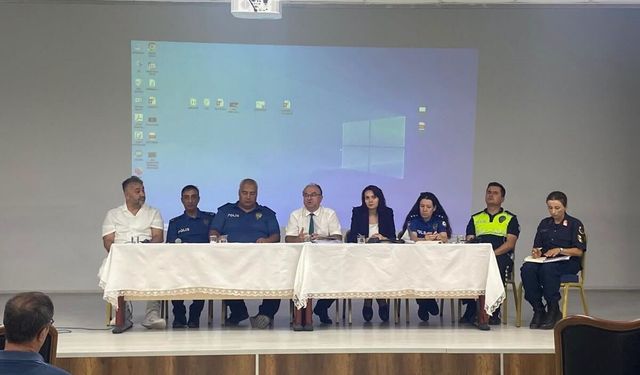 Bilecik'te okul güvenliği için toplantı