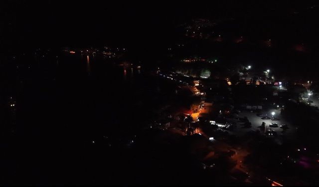 Bodrum'da ışıklar 'yıldızlar' için kısıldı