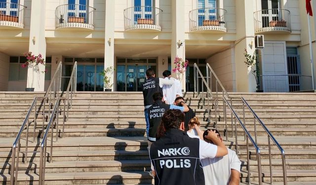 Bodrum'daki uyuşturucu operasyonunda 3 şüpheli tutuklandı