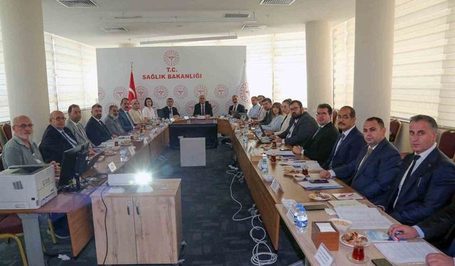 Bölge illerinin halk sağlığı çalışmaları toplantıda ele alındı