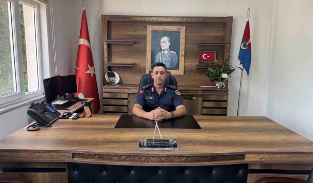 Bozyazı'nın yeni İlçe Jandarma Komutanı göreve başladı