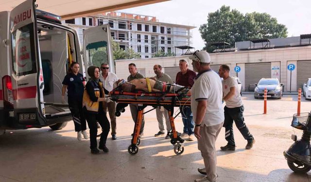 Bursa'da feci traktör kazası: Traktör 50 metrelik uçuruma yuvarlandı