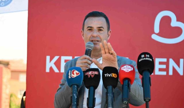 Büyükşehir'den Kepsut'a Kent Lokantası ve dev altyapı yatırımı