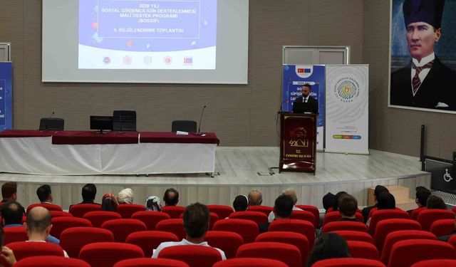 Çankırı'da Sosyal Girişimcilik Mali Destek Programı tanıtıldı