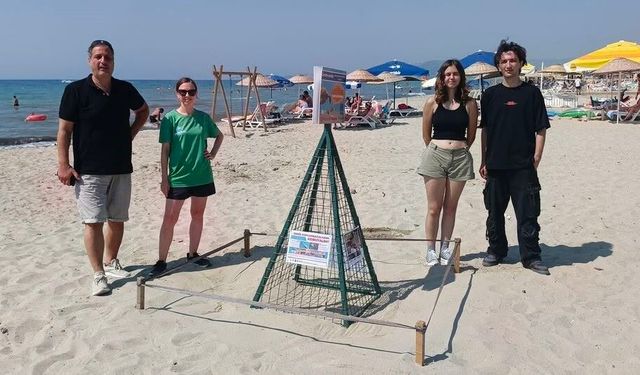 Caretta caretta'nın yuvası suyla doldu, 68 yumurta tek tek taşındı