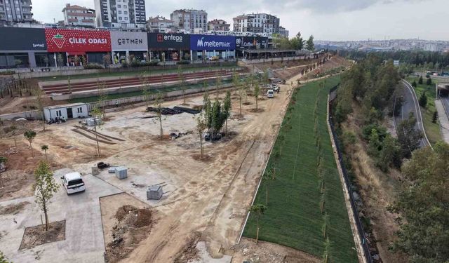 Çayırova'da park ve yeşil alanlar yenileniyor