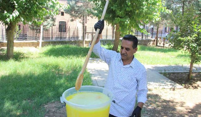 Cizre'de yaz aylarının serinleten lezzeti: Cizre limonatası