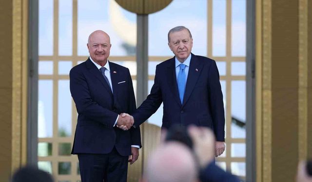 Cumhurbaşkanı Erdoğan, Avusturya Şansölyesi Christian Stocker'i törenle karşıladı