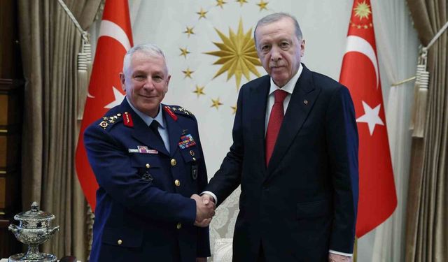 Cumhurbaşkanı Erdoğan, emekliye sevk edilen Hava Kuvvetleri Komutanı Kadıoğlu'nu kabul etti