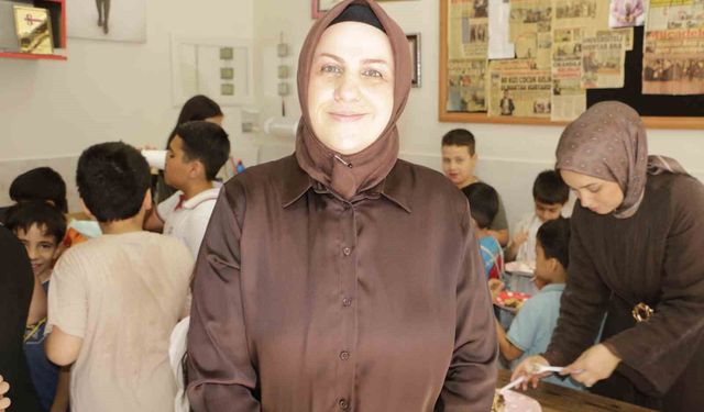 Daha önce hiç doğum günü kutlamayan çocuklar ilk kez bu sevinci yaşadı