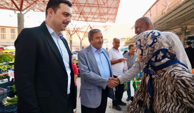Darende'de esnaf buluşması