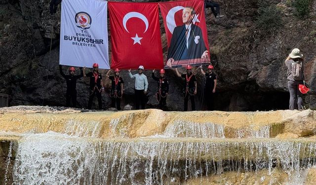 DEBAK'tan Acıpayam Kanyonunda Zafer Bayramı'na özel anlamlı etkinlik