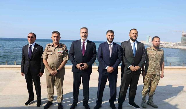 Dışişleri Bakanı Fidan, Libya Başbakanı Ulusal Güvenlik Danışmanı Dibeybe ile bir araya geldi