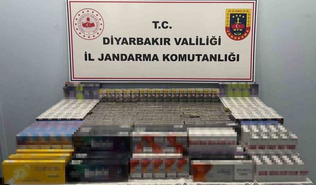 Diyarbakır'da çok sayıda gümrük kaçağı malzeme ele geçirildi