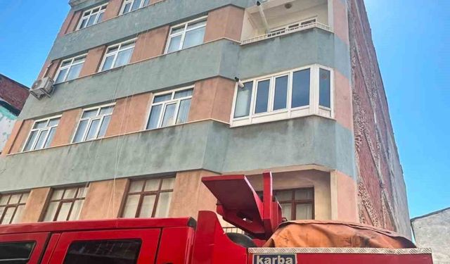 Elazığ'da çatı yangını