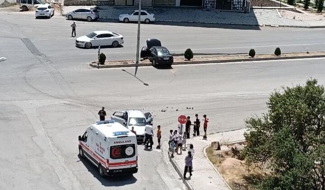 Elazığ'da otomobiller çarpıştı: 1 yaralı
