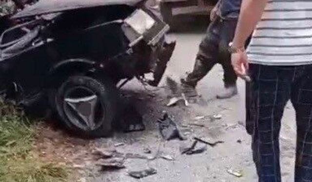 Erzin-Zorkun yayla yolunda feci kaza: 9 yaralı