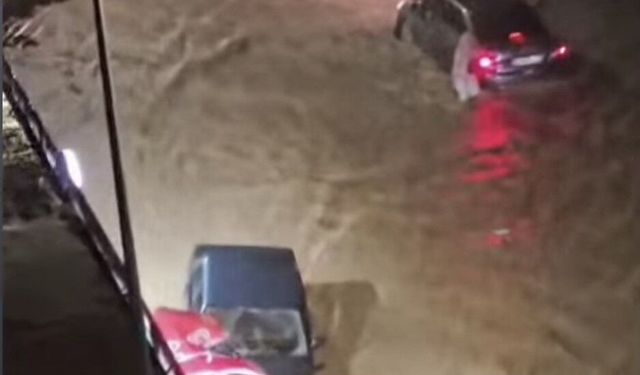 Fatsa'da sağanak: Yollar göle döndü