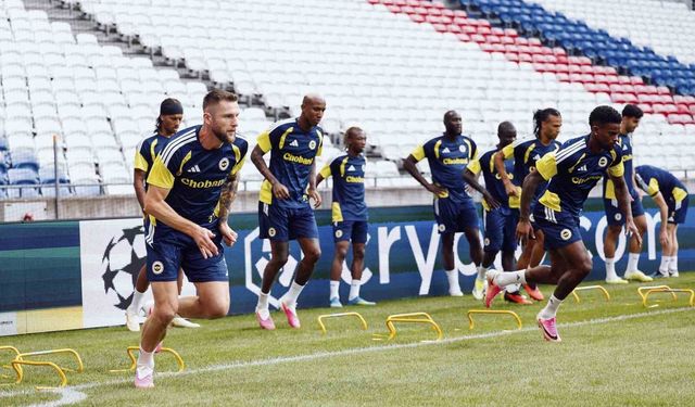 Fenerbahçe, Lyon ile oynayacağı rövanş maçının hazırlıklarını tamamladı