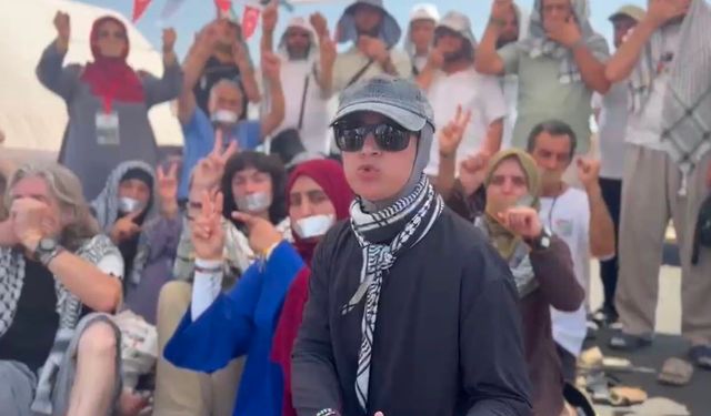 Filistin konvoyundaki aktivistler, Irak tarafında sınır kapısının açılmaması üzerine açlık grevine başladı