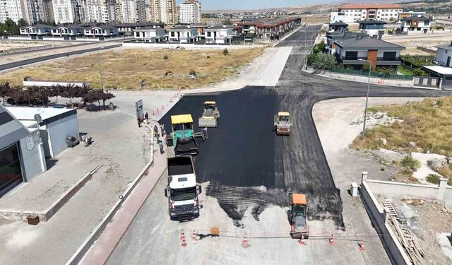 Gesi Fatih mahallesinde yol çalışmaları devam ediyor