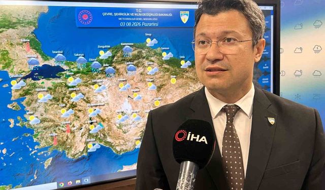 Hava Tahmin Uzmanı Tekin: 'Ülkemizin büyük bir bölümü az bulutlu ve açık bir havanın etkisi altında kalacak'