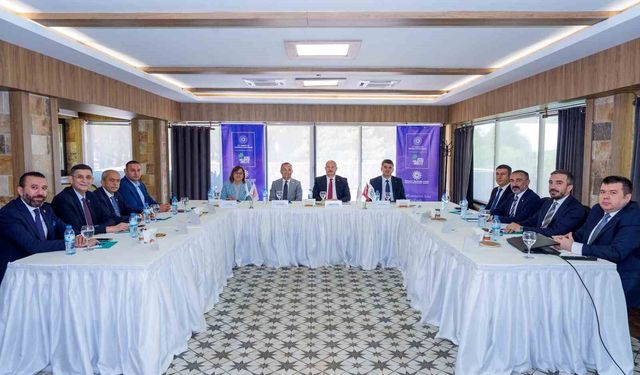İpekyolu Kalkınma Ajansı Yönetim Kurulu Gaziantep'te toplandı