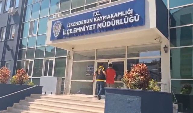 İskenderun'da 3 yıl 4 ay hapis cezasıyla aranan şahıs yakalandı