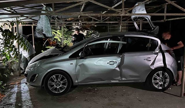 Isparta'da park halindeki otomobilde çakmak gazı tüpü patladı: 2 yaralı