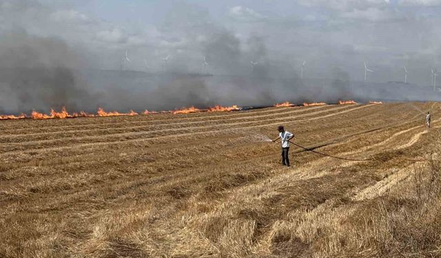İstanbul Valiliği, Silivri'de yangının kontrol altına alındığını açıkladı