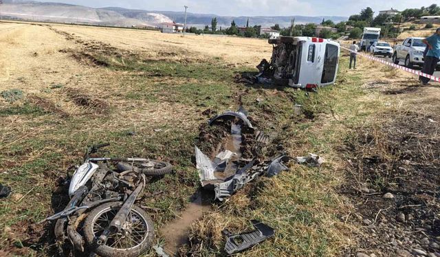 Kahramanmaraş'ta trafik kazası: 1 ölü